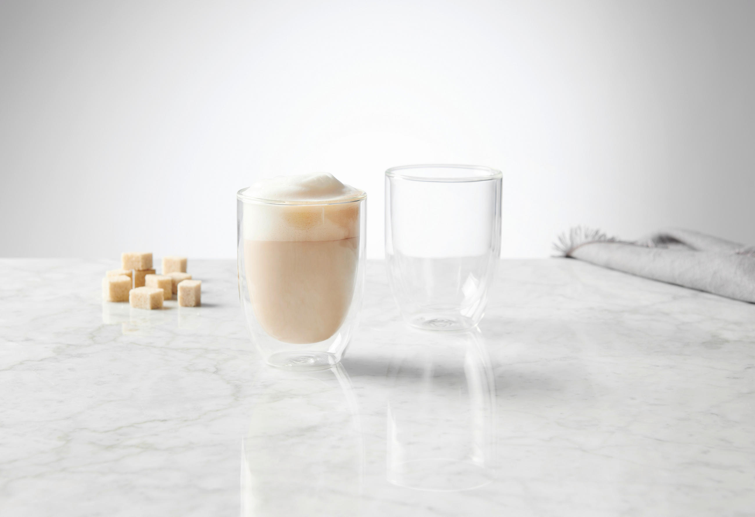 ČAŠA ZA LATTE MACCHIATO  250 ml    - prozirno, Design, staklo (250ml) - Novel