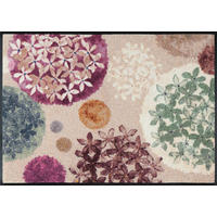FUSSMATTE 60/85 cm Hydra Haze  - Beige, Trend, Kunststoff/Textil (60/85cm) - wash+dry