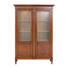 VITRINE in furniert, massiv Buche, Kirschbaum, Linde Nussbaumfarben - Nussbaumfarben, LIFESTYLE, Glas/Holz (136/45/200cm) - Selva VITRINE in furniert, massiv Buche, Kirschbaum, Linde Nussbaumfarben - Nussbaumfarben, LIFESTYLE, Glas/Holz (136/45/200cm) - Selva