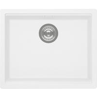 SPÜLE KIRN100LUDAY  - Weiß, Basics, Stein (55,6/28,9/45,6cm) - Schock