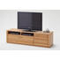 TV-ELEMENT Kernbuche furniert, massiv Buchefarben - Edelstahlfarben/Buchefarben, KONVENTIONELL, Holz/Holzwerkstoff (179/50/51cm) - NOVEL