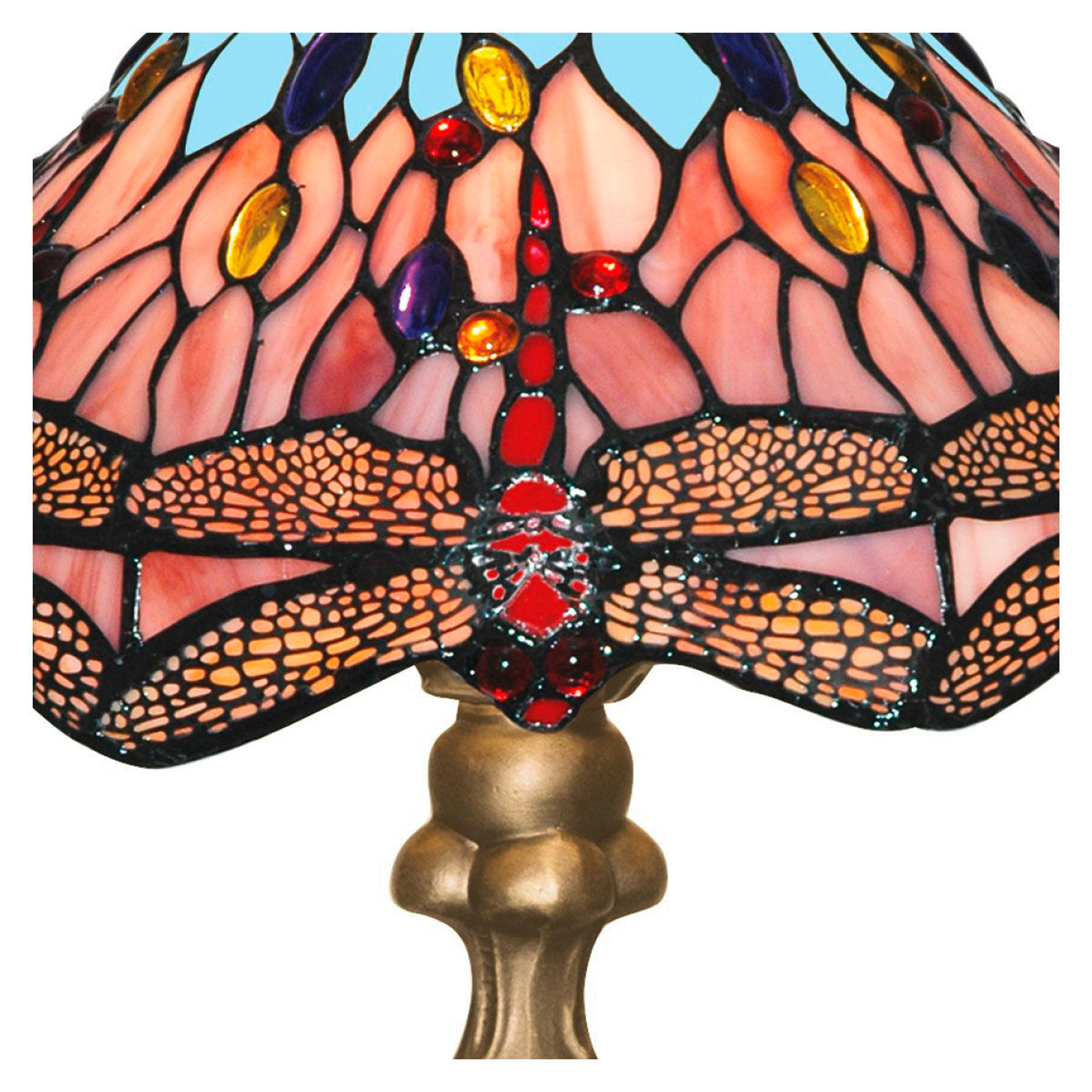 STONA LAMPA - boja mesinga, Konvencionalno, staklo/metal (30/45cm)