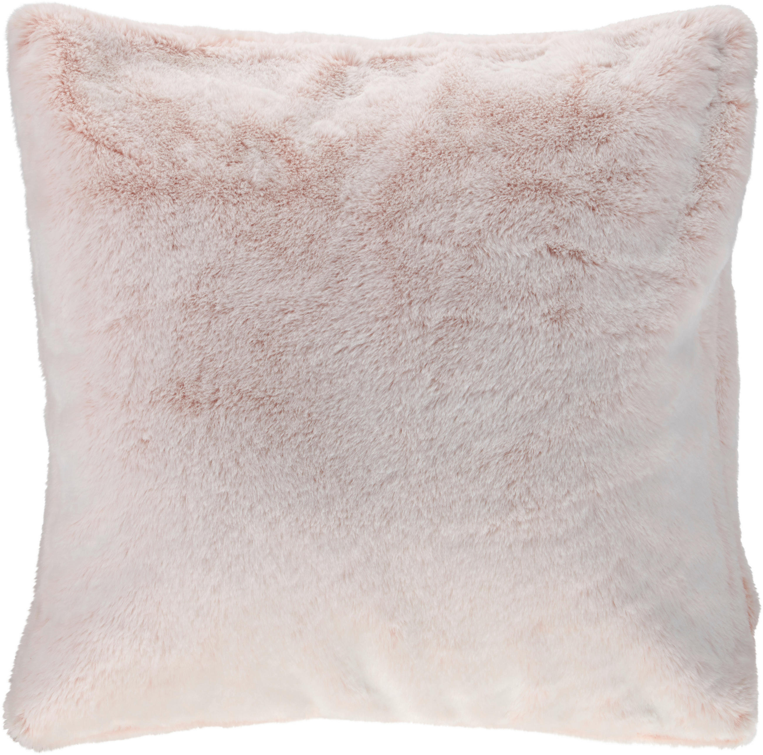 KOŽEŠINOVÝ POLŠTÁŘ 50/50 cm - oranžová, Konvenční, textil (50/50cm) - Novel