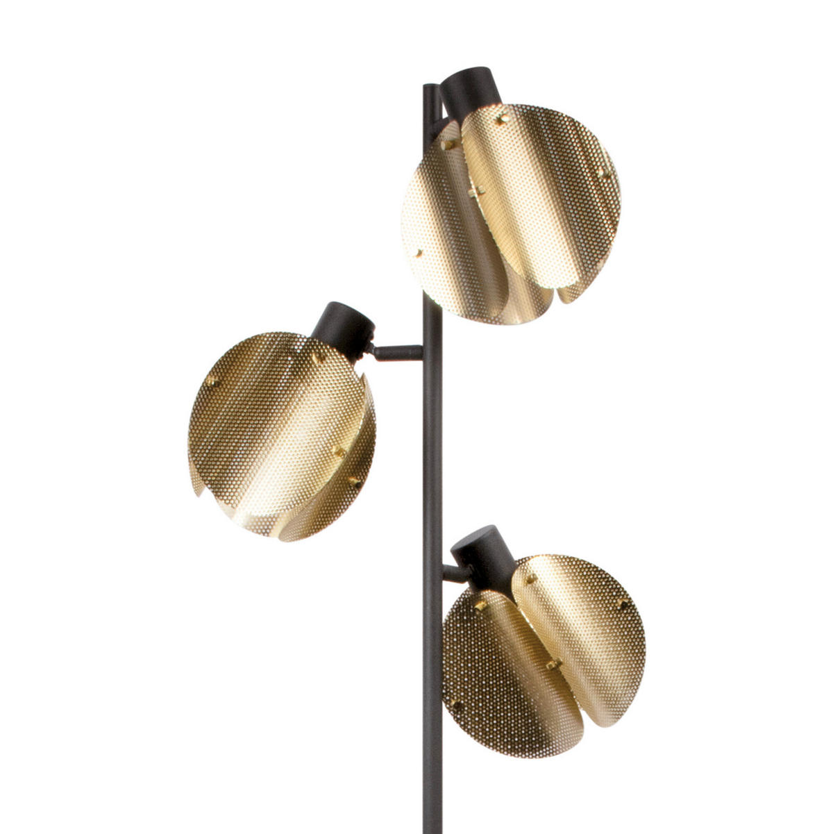 STEHLEUCHTE Modern 36/166,5 cm  - Goldfarben, Design, Metall (36/166,5cm) - Osram