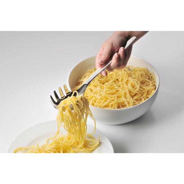 Spaghettilöffel - Edelstahlfarben, Basics, Metall (30,0cm) - WMF