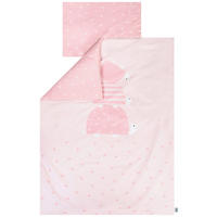 KINDERBETTWÄSCHESET 100/135 cm  - Altrosa, Basics, Textil (100/135cm) - Avelia