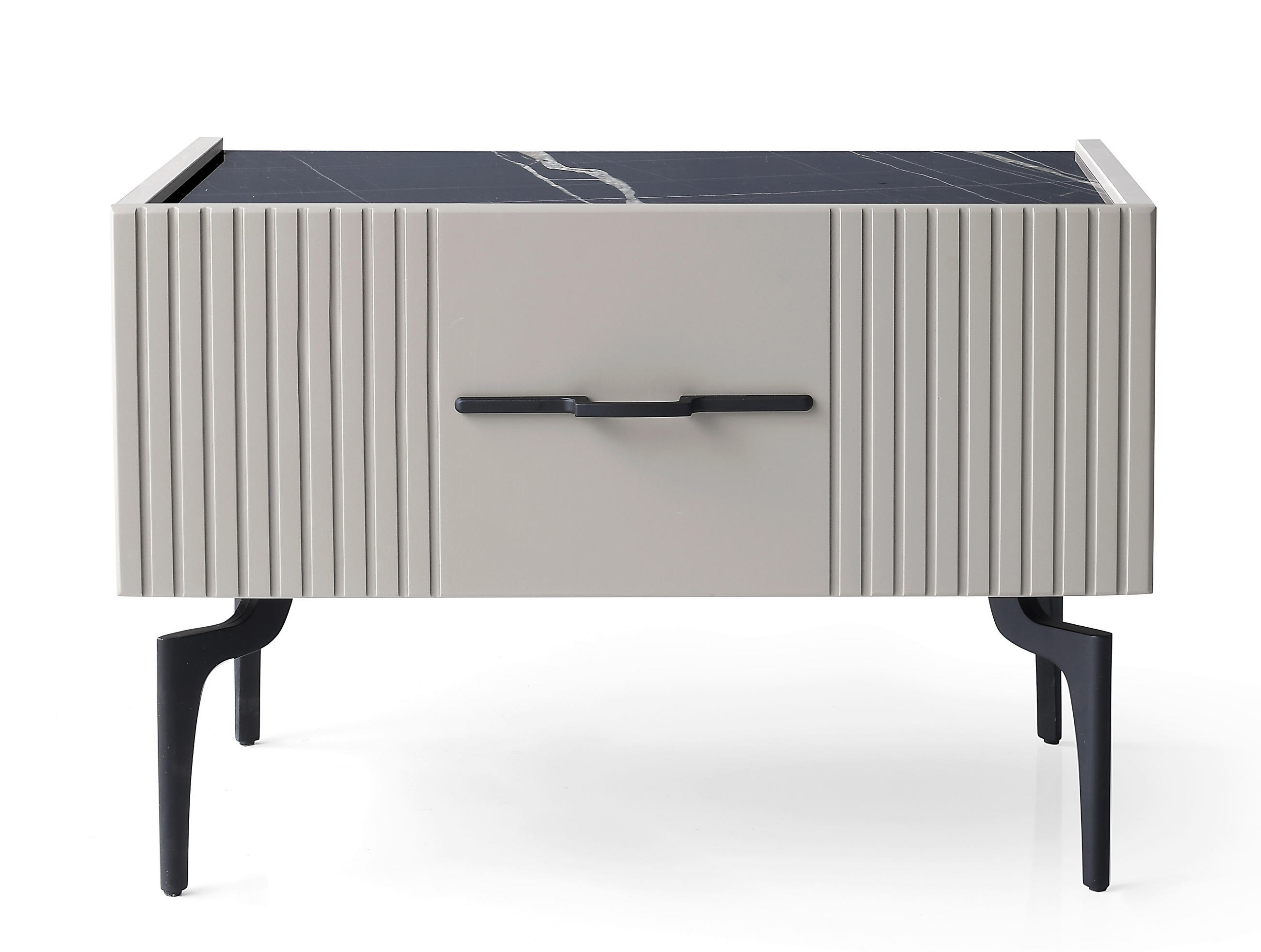 Noptieră, 65/49/44 cm, gri