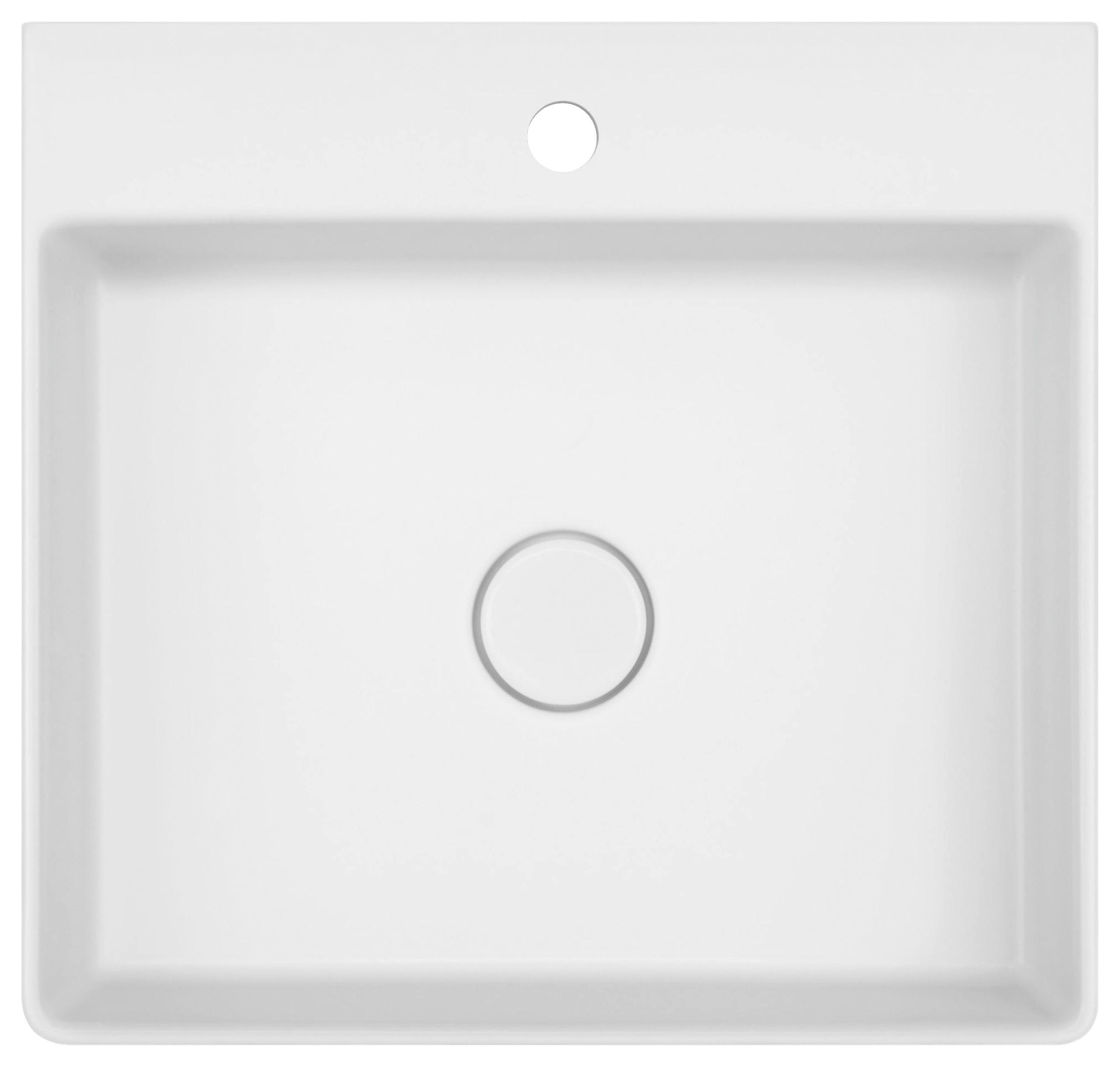 WASCHBECKEN 50/11/47,3 cm  - Weiß, Basics, Keramik (50/11/47,3cm) - Systemceram