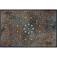 FUßMATTE  40/60 cm  Multicolor  Ornament  - Multicolor, LIFESTYLE, Kunststoff/Textil (40/60cm) - wash+dry