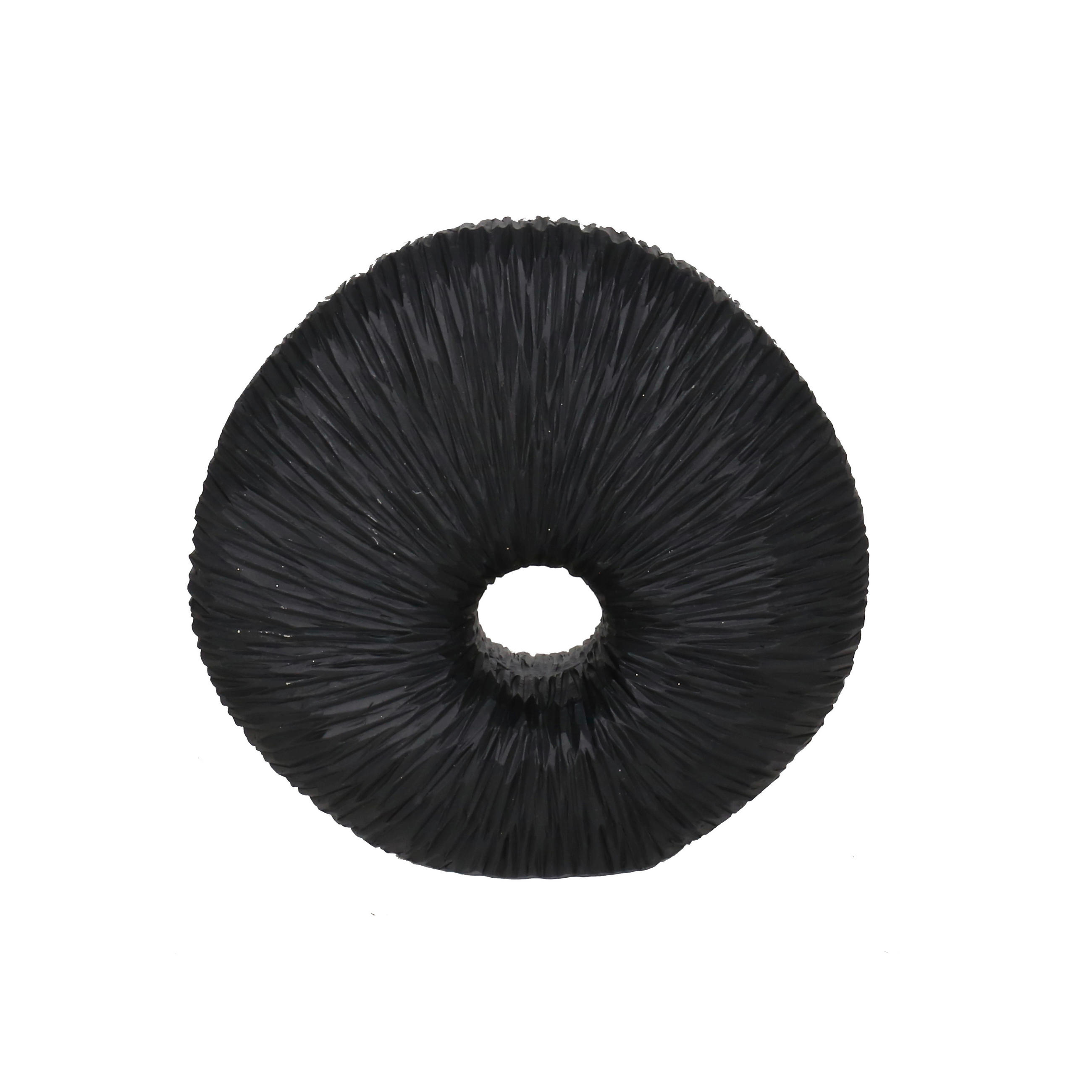 SKULPTUR - svart, Trend, plast (16,5/16,2/5,7cm) - Ambia Home