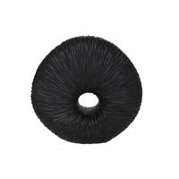 SKULPTUR - svart, Trend, plast (16,5/16,2/5,7cm) - Ambia Home