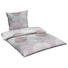 BETTWÄSCHE Satin Grau, Rosa 135/200 cm - Rosa/Grau, Design, Textil (135/200cm) - Novel