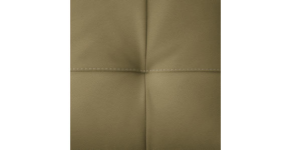 ECKSOFA in Echtleder Creme 165/313 cm - Beige/Creme, Design, Leder/Metall (165/313cm) - Emilio Belluti