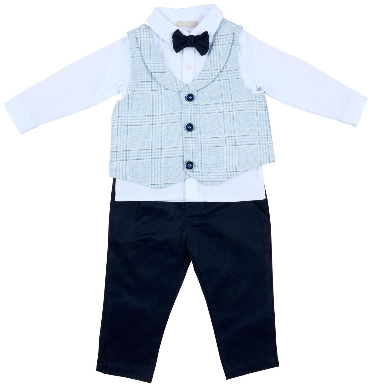 FESTTAGSANZUG Festtagsbekleidung  - Blau/Weiß, Basics, Textil (86null)