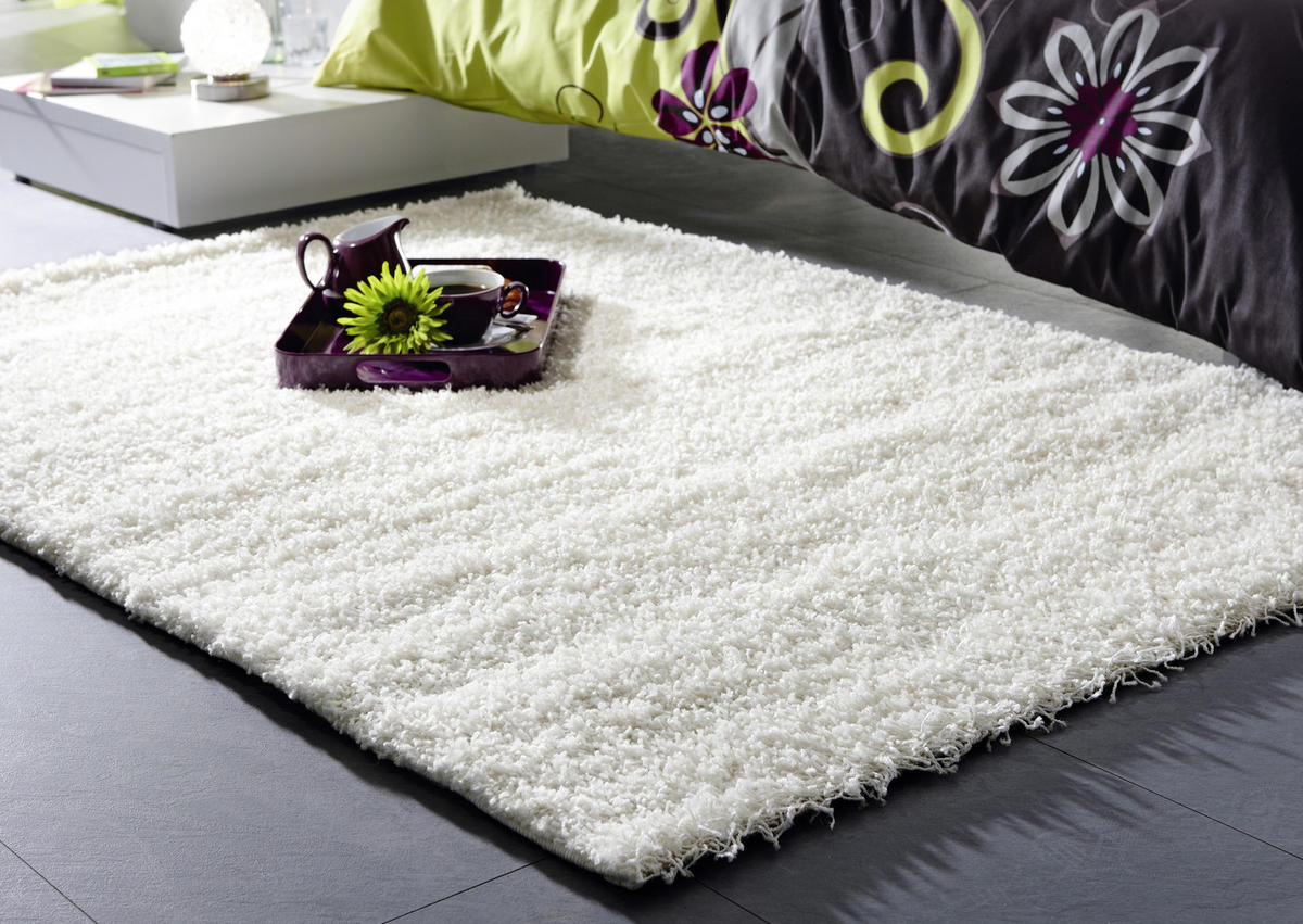 WEBTEPPICH 80/150 cm Weiß  - Weiß, Basics, Textil (80/150cm) - Boxxx
