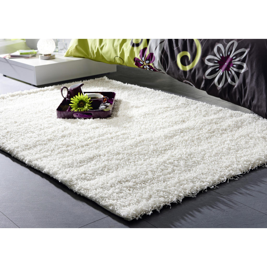 Thumbnail - Boxxx Webteppich, Weiß, Textil, Uni, rechteckig, 120x170 cm, Oeko-Tex® Standard 100, in verschiedenen Größen erhältlich,...