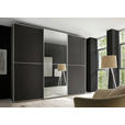 SCHWEBETÜRENSCHRANK in Weiß - Chromfarben/Weiß, Design, Glas/Holzwerkstoff (336/240/68cm) - Moderano