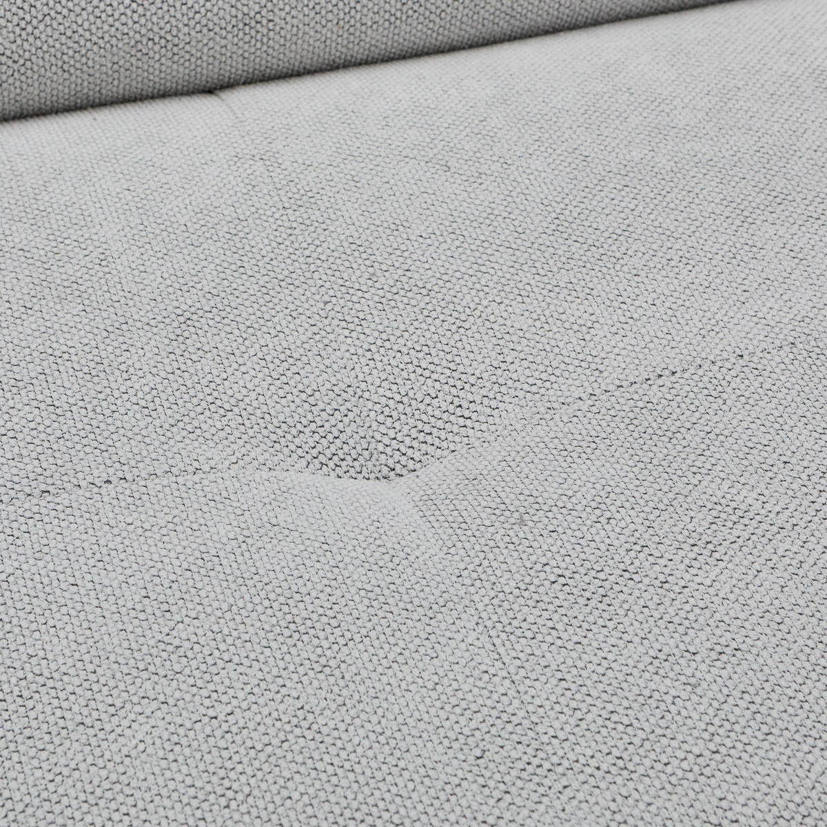 ECKSOFA in Webstoff Hellgrau  - Hellgrau/Schwarz, Design, Textil/Metall (280/235cm) - Hom`in