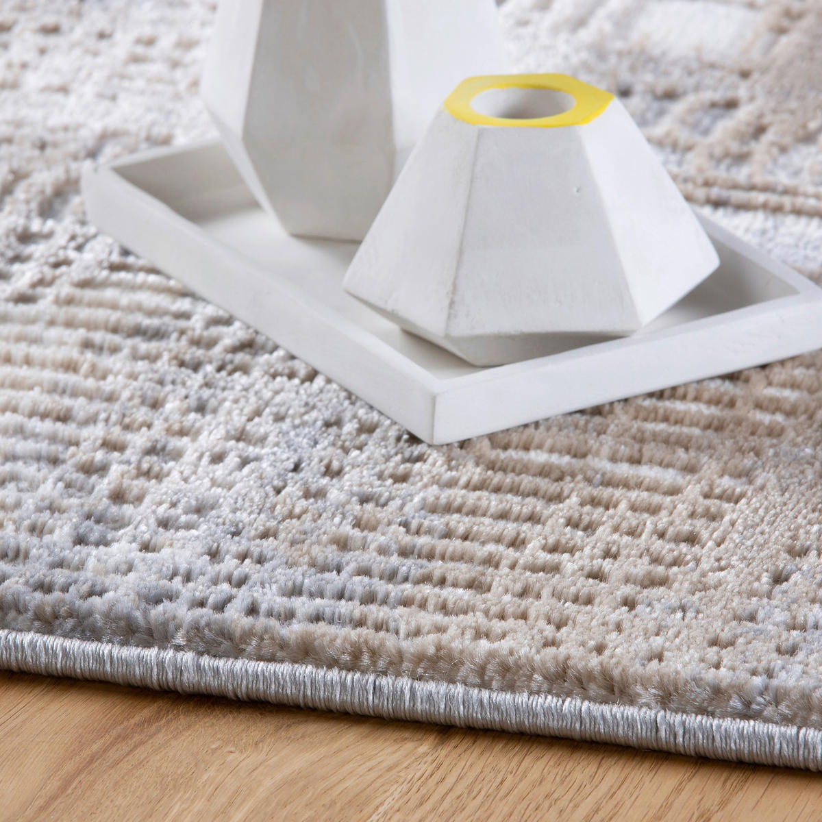 VINTAGE-TEPPICH 80/150 cm My Salsa Taupe  - Taupe, Design, Textil (80/150cm) - Obsession