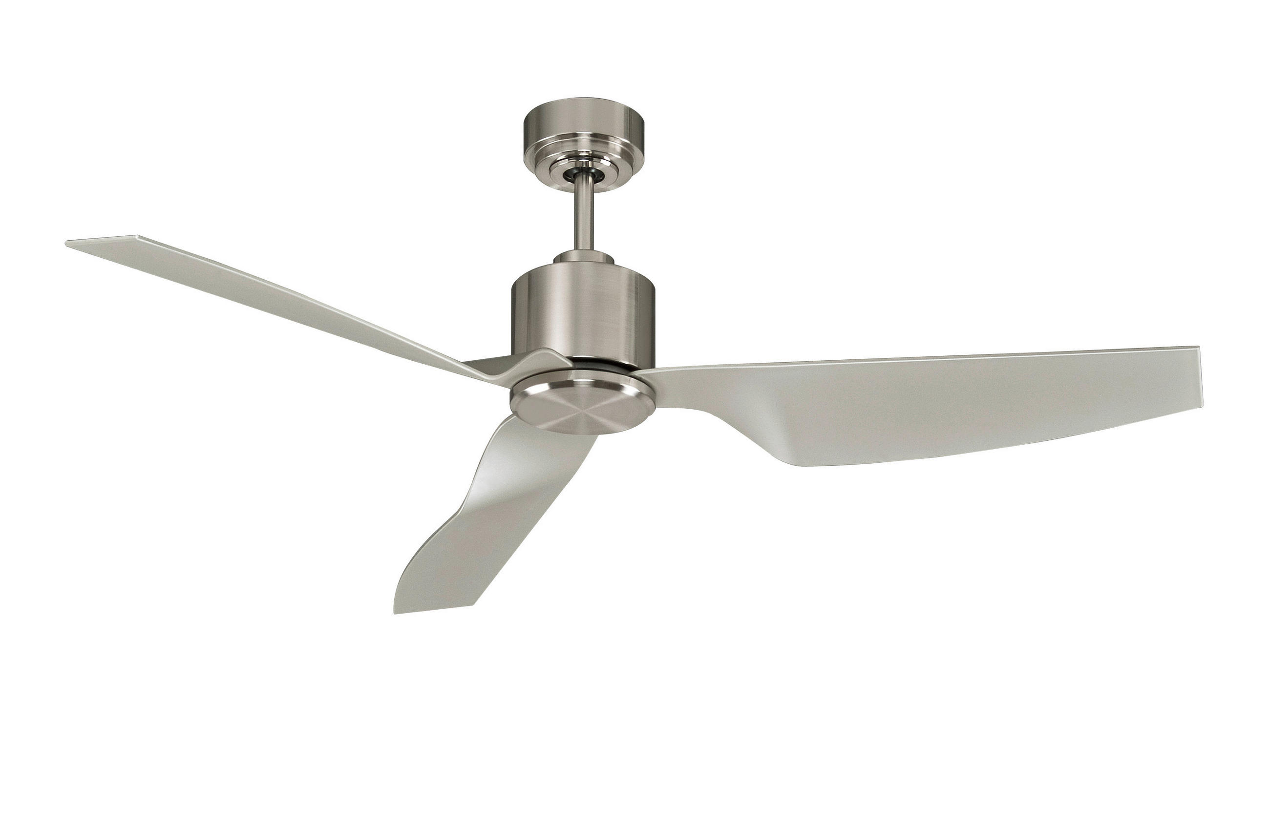 DECKENVENTILATOR  127/33 cm    - Chromfarben/Silberfarben, Basics, Kunststoff/Metall (127/33cm)