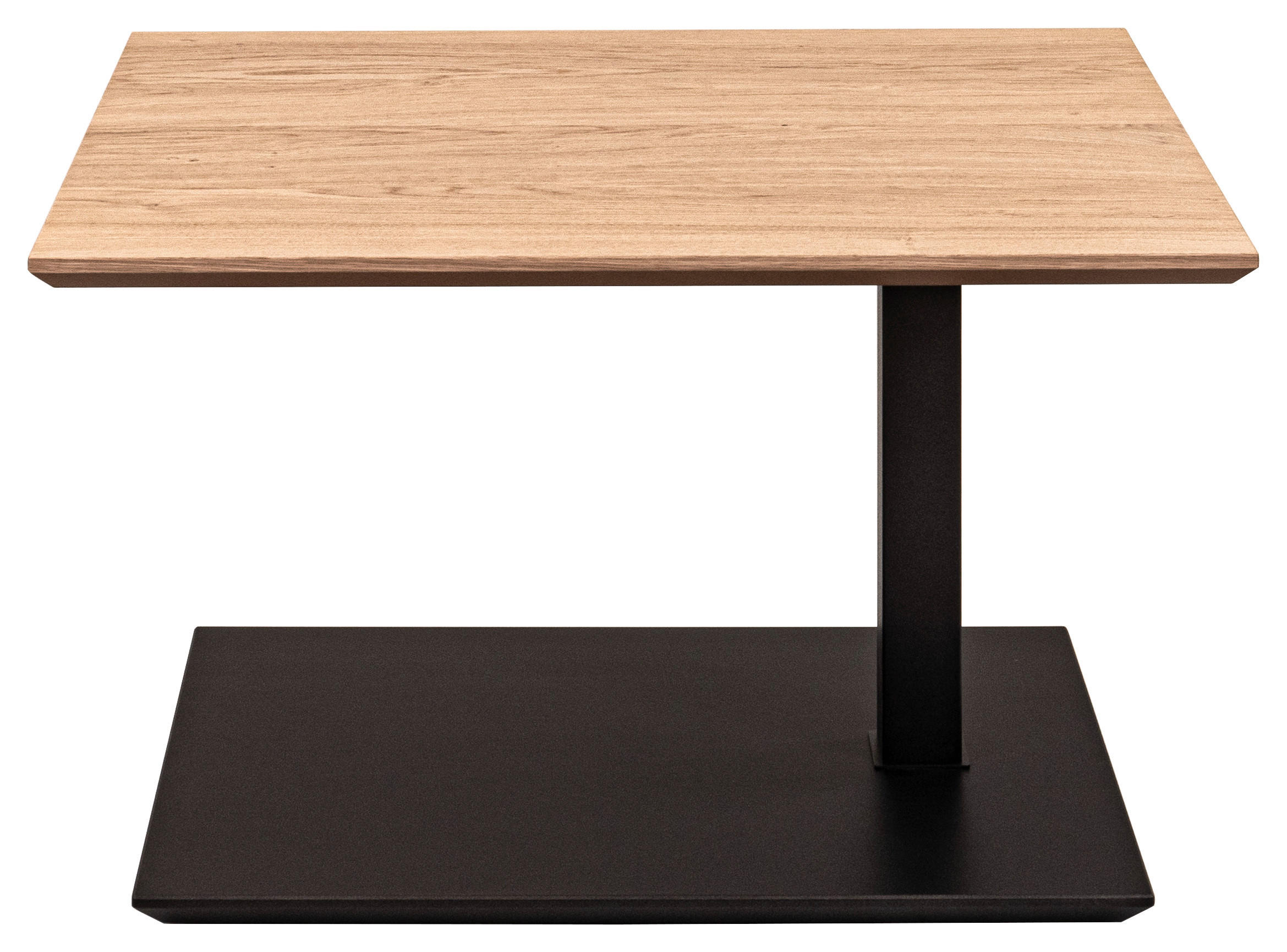 COUCHTISCH Asteiche furniert 70/60/47-65 cm Wildeiche  - Wildeiche, Holz/Holzwerkstoff (70/60/47-65cm)