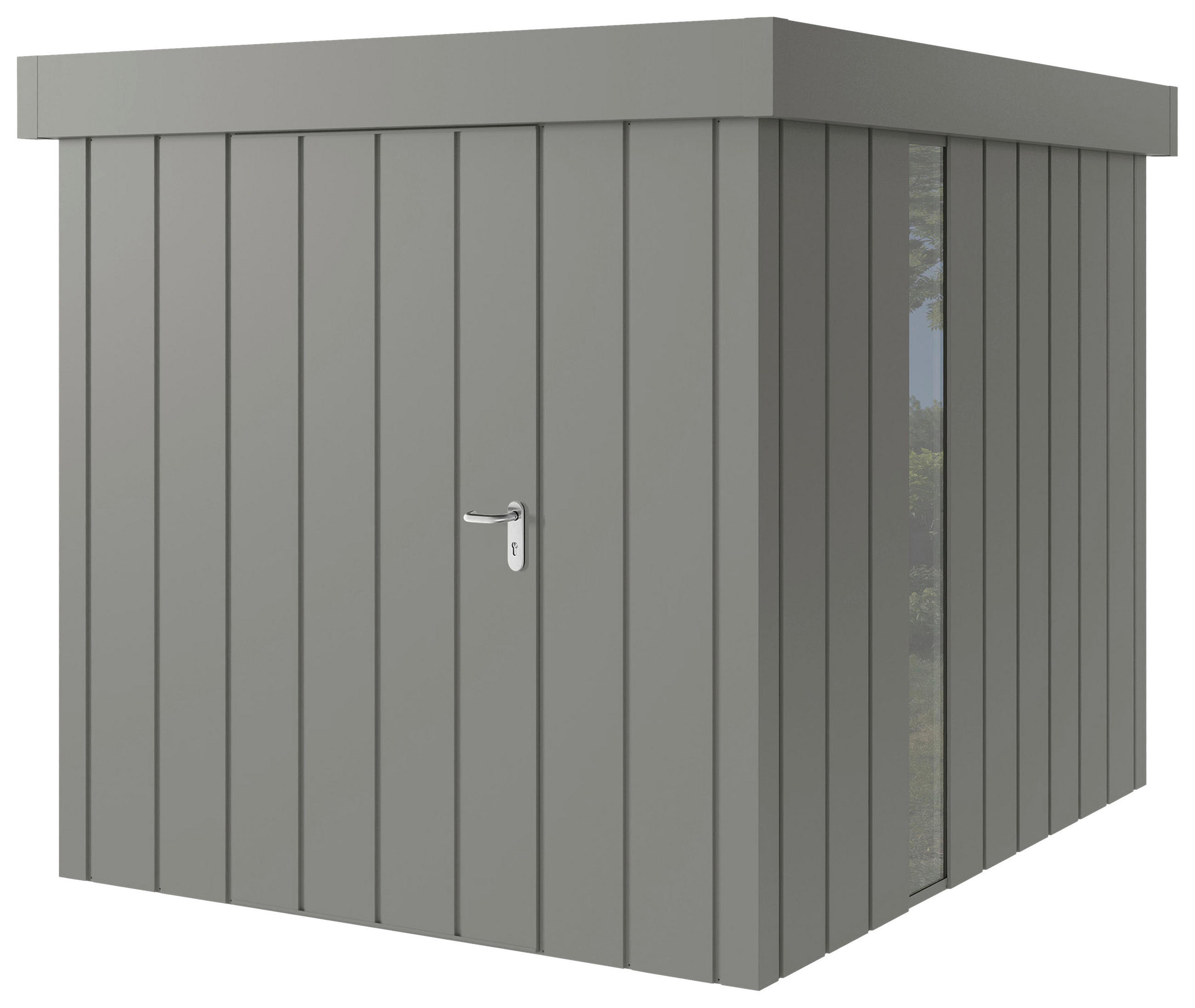 GERÄTEHAUS 229/220/277 cm  - Anthrazit, Basics, Metall (229/220/277cm) - Hörmann