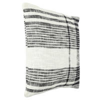 ZIERKISSEN  45/45 cm   - Schwarz/Weiß, Basics, Textil (45/45cm) - Eglo