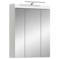SPIEGELSCHRANK 60/79/18 cm  - Weiß Hochglanz, MODERN, Glas/Holzwerkstoff (60/79/18cm) - MID.YOU