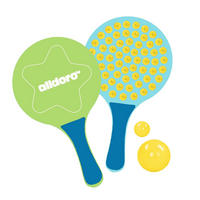 BEACHBALLSET 20/35 cm Blau, Grün, Hellblau, Hellgelb  - Blau/Hellgelb, Basics, Kunststoff (20/35cm) - alldoro