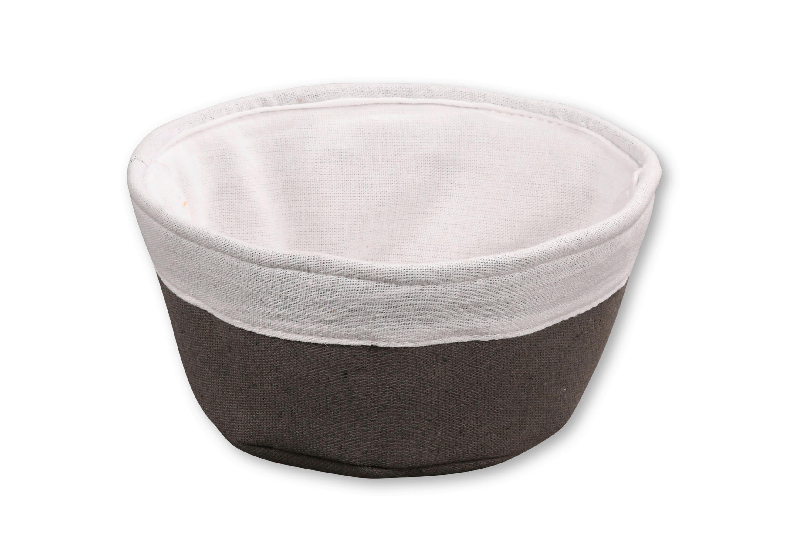 KOŠARICA ZA KRUH     20/20/9 cm         - siva, Basics, tekstil (20/20/9cm) - Kesper
