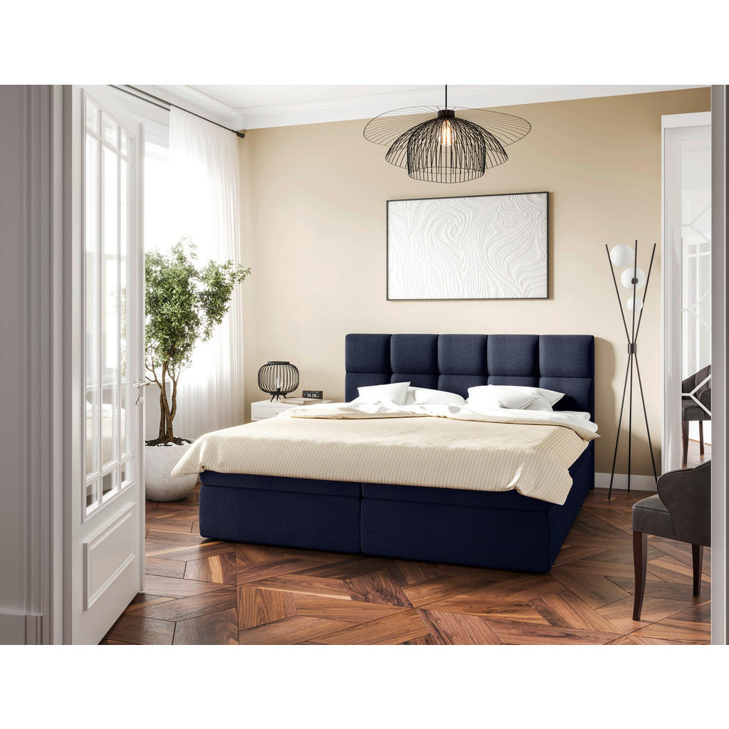 Boxbett Mit Topper & Bettkasten 140x200 Lorie Ii