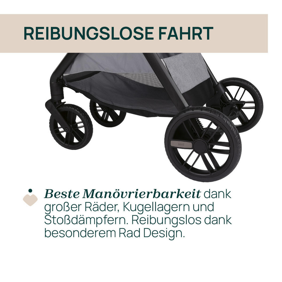 KINDERWAGEN  Bellagio  Lunar Rock  - Grau, Basics, Metall (55/82/97-106cm) - Chicco