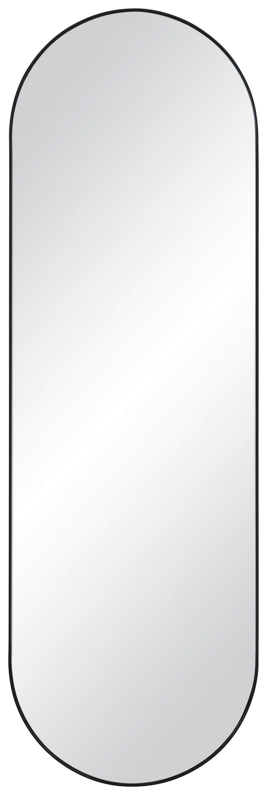 WANDSPIEGEL Schwarz - Schwarz, Design, Glas/Metall (37,5/117/2,5cm) - Xora