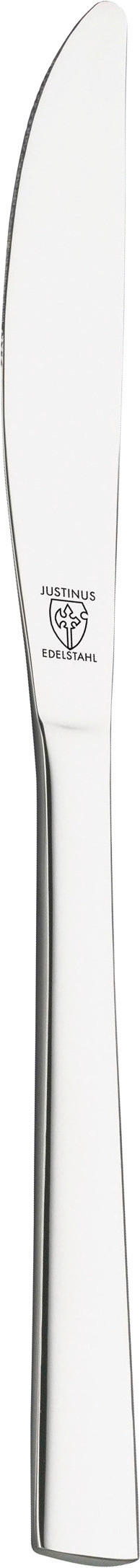 NOŽ ZA ZREZKE FUSION  Fusion nerjaveče jeklo nerjaveče         - srebrne barve, Konvencionalno, kovina (22.6/0.19/0.07cm) - Justinus