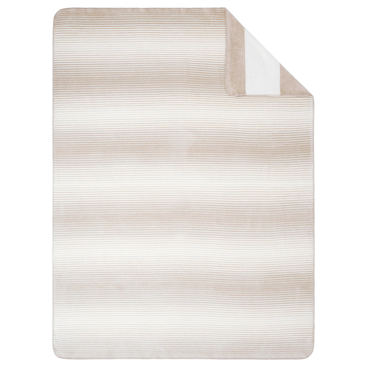 WOHNDECKE 150/200 cm  - Beige/Weiß, KONVENTIONELL, Textil (150/200cm) - Novel