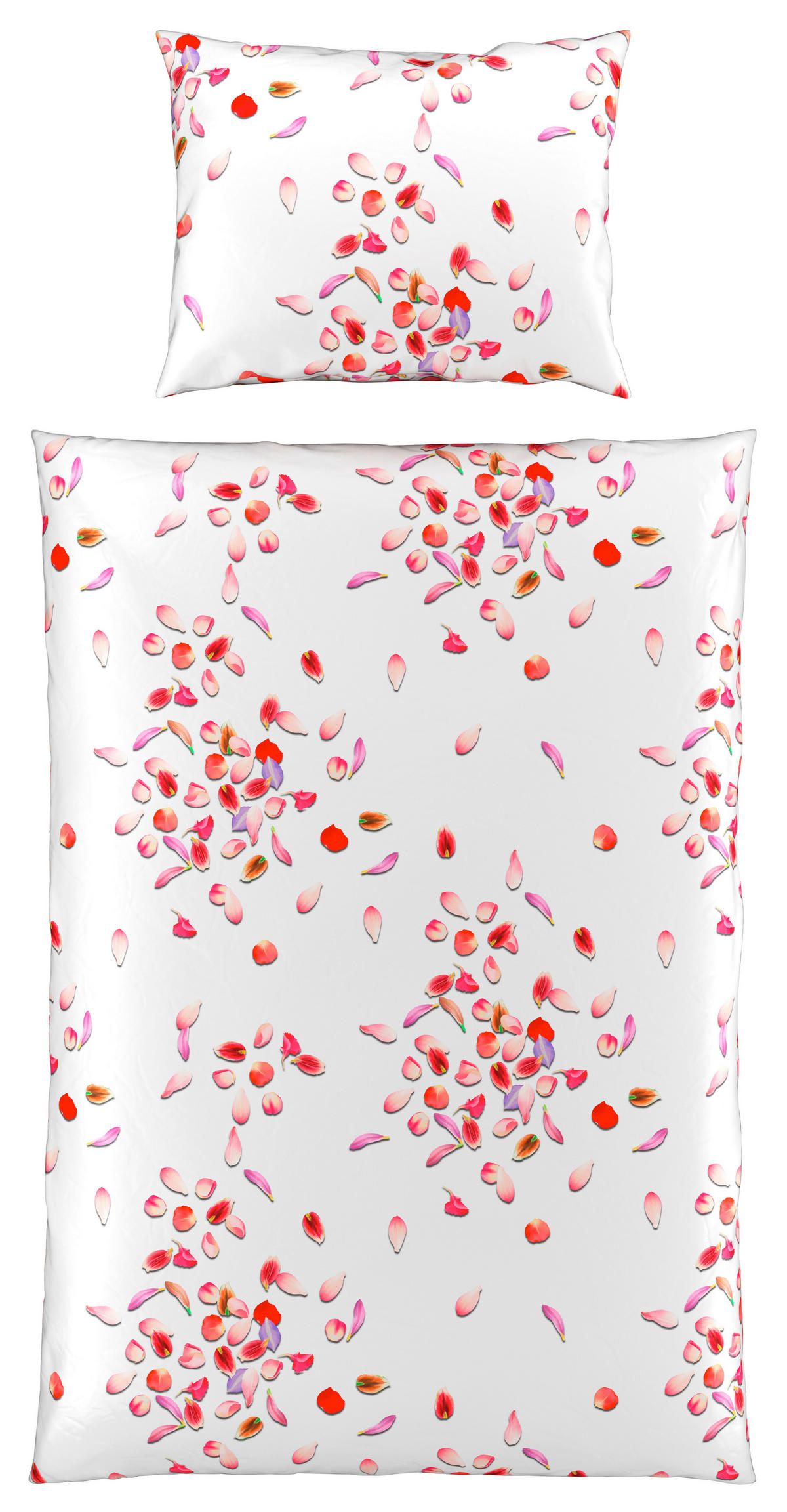 POSTELJINA SA DVA LICA AURORE 140/200 cm saten bela  - bela, Konvencionalno, tekstil (140/200cm) - Esposa