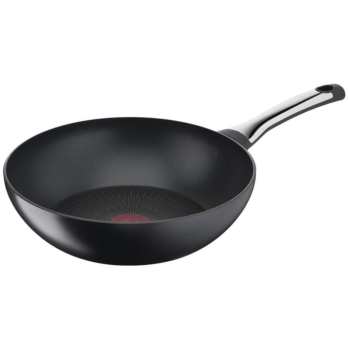 WOKPANNA 28 cm  - svart, Basics, metall (28cm) - Tefal
