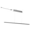 LED-HÄNGELEUCHTE 115/13/200 cm  - Alufarben, Basics, Kunststoff/Metall (115/13/200cm) - Novel