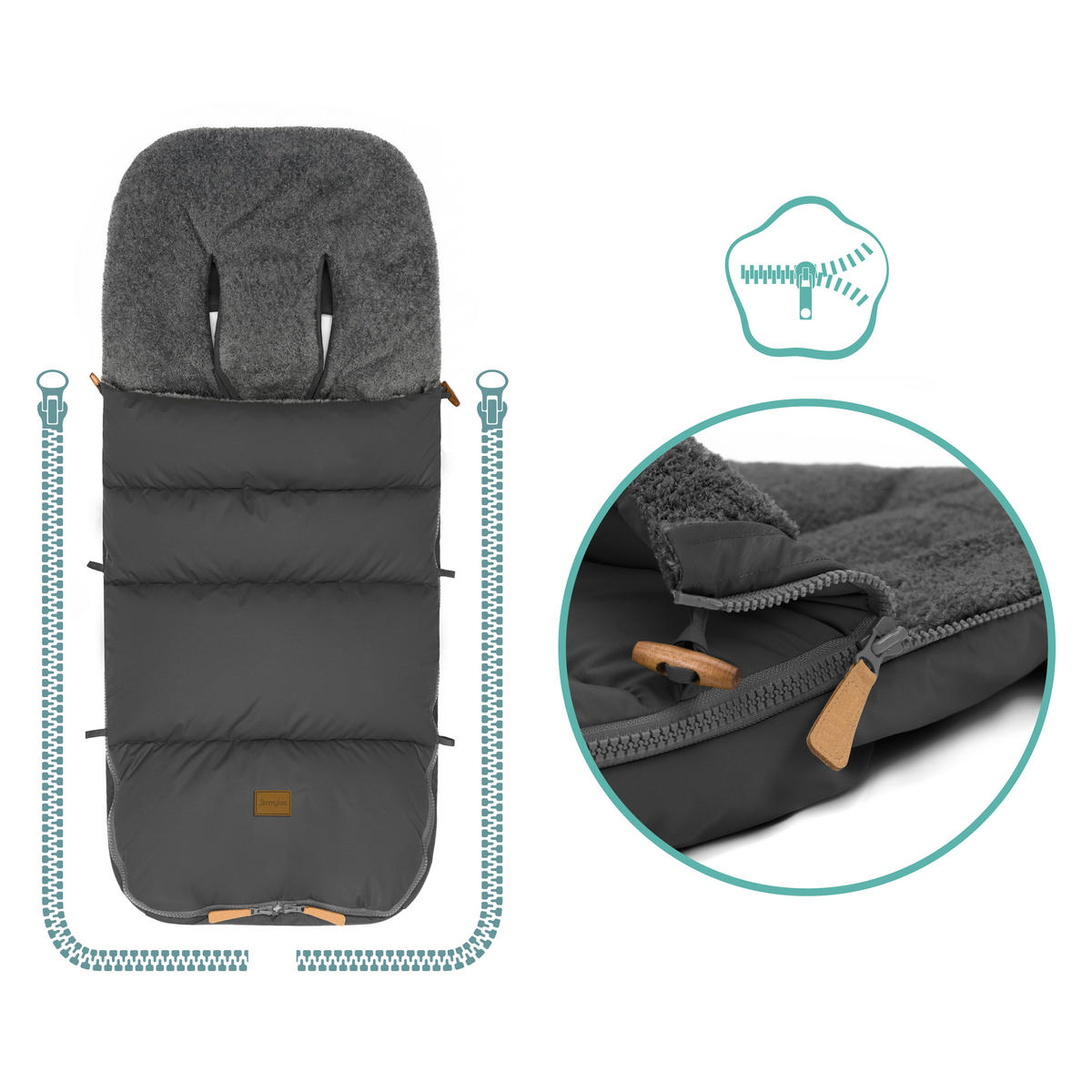 FUßSACK  - Basics (50/100cm) - Jimmylee