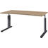 SCHREIBTISCH - Eichefarben/Anthrazit, Basics, Holzwerkstoff/Metall (160/68-82/80cm) SCHREIBTISCH - Eichefarben/Anthrazit, Basics, Holzwerkstoff/Metall (160/68-82/80cm)