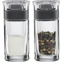 SALT-& PEPPARSTRÖARE    - klar, Basics, glas (8,9/9,1/4,3cm) - Leonardo