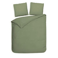 BETTWÄSCHE Banda Makosatin 200/200 cm  - Hellgrün, Basics, Textil (200/200cm)