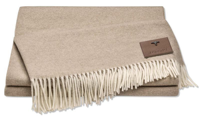 PLAID Noble 140/200 cm  - Naturfarben, Basics, Textil (140/200cm) - Joop!