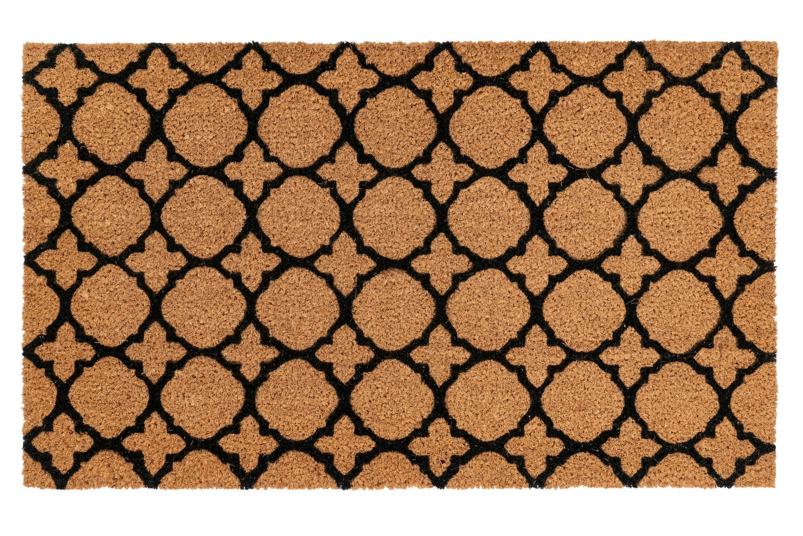 FUßMATTE 40/60 cm  - Hellbraun, Basics, Textil (40/60cm) - Kayoom