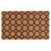 FUßMATTE 40/60 cm  - Hellbraun, Basics, Textil (40/60cm) - Kayoom