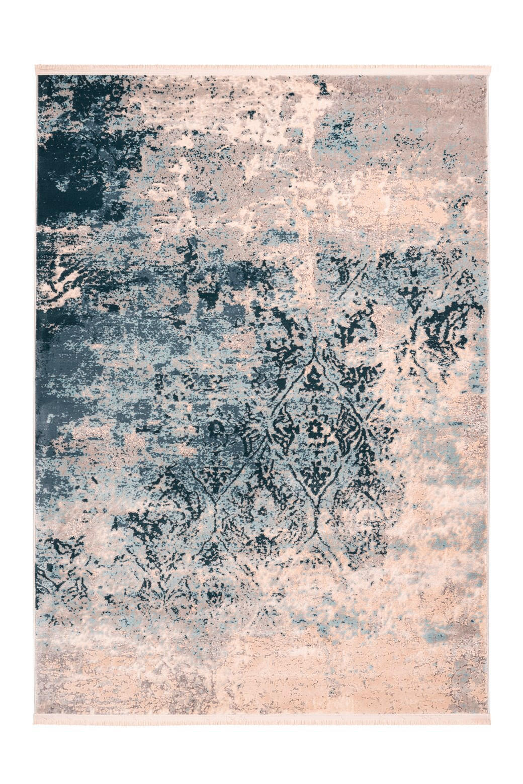 WEBTEPPICH 80/150 cm Multicolor, Blau  - Blau/Multicolor, Design, Textil (80/150cm) - Novel