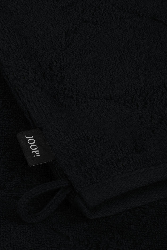 WASCHLAPPEN Uni Cornflower Schwarz 3-teilig  - Schwarz, Basics, Textil (16/22cm) - Joop!