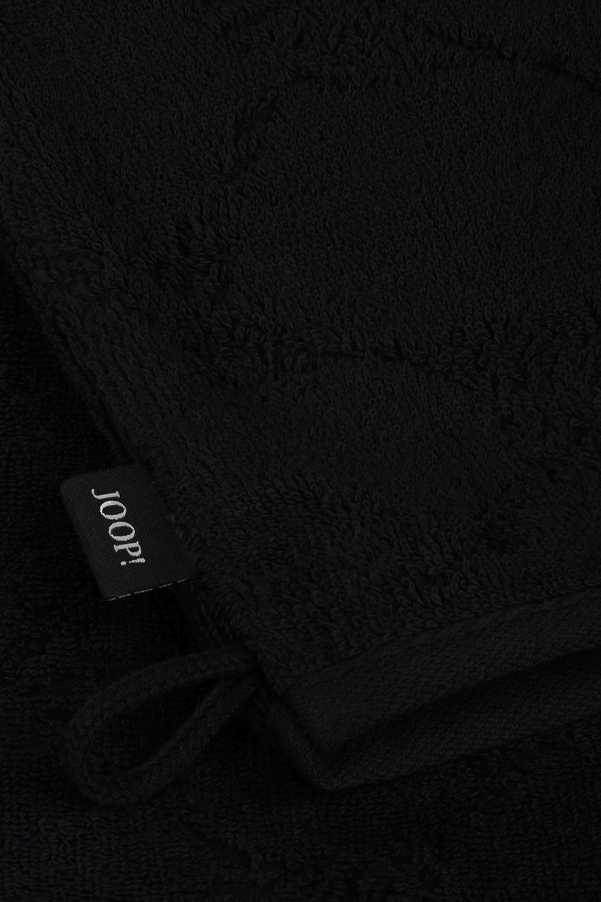 WASCHLAPPEN Uni Cornflower Schwarz  - Schwarz, Basics, Textil (16/22cm) - Joop!