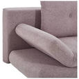 SCHLAFSOFA Webstoff Gelb  - Gelb/Buchefarben, KONVENTIONELL, Holz/Textil (205/86/94cm) - Carryhome