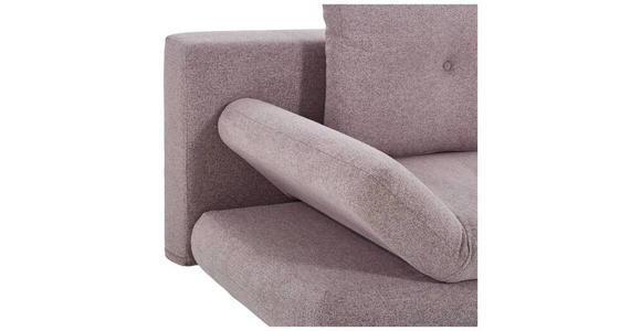 SCHLAFSOFA Flachgewebe Dunkelgrau  - Dunkelgrau/Buchefarben, KONVENTIONELL, Holz/Textil (205/86/94cm) - Carryhome